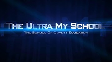 Parts Of Speech || Basic English Introduction || Std 8 to 12 || Part 1 || The Ultra My School  ||