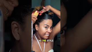 Bouncy Hair Girl Creates The Cutest Hairstyle ✨