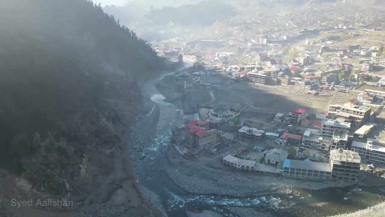 Swat, Bahrain, Kalam,, Swat River - KPK - Pakistan | 4K