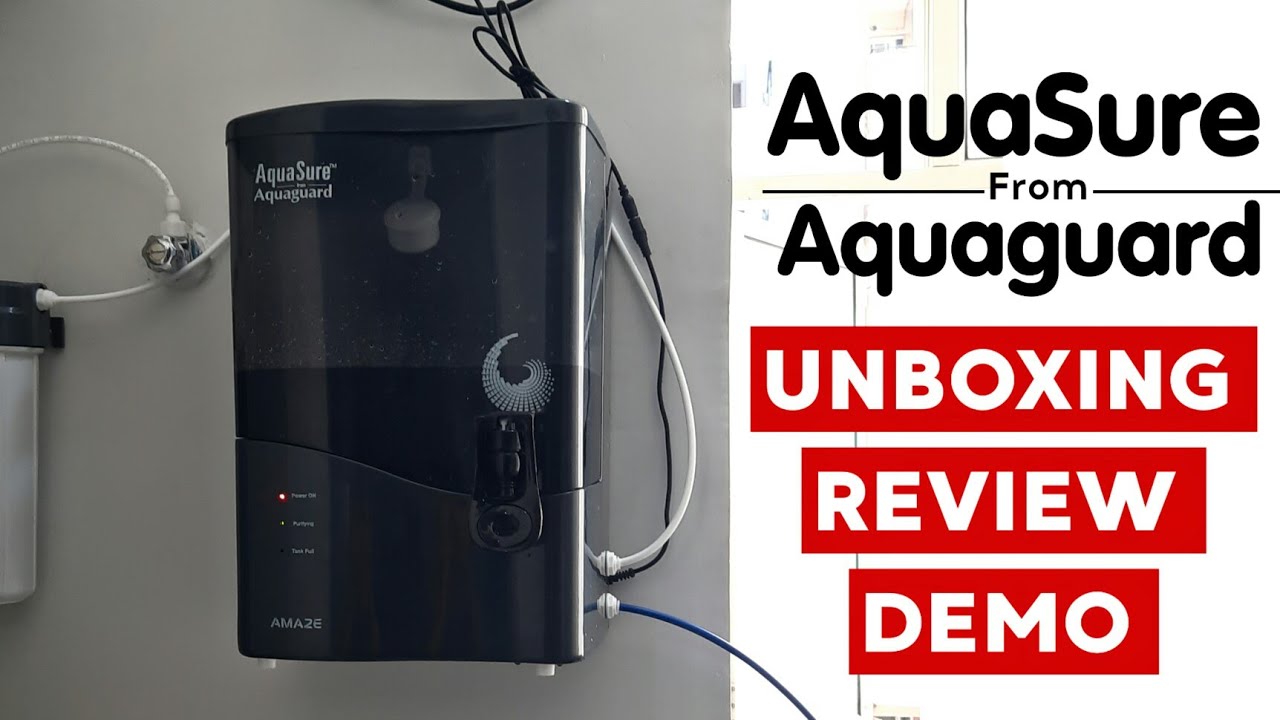 AquaSure From Aquaguard Amaze RO+UV+MTDS Water Purifier Aquaguard