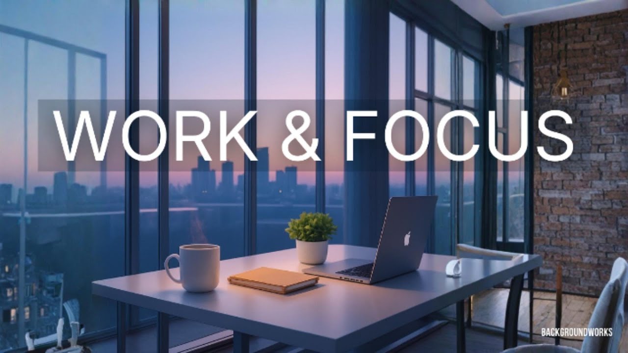 Futuristic Work & Focus Music | Deep Focus, Reading, Studying | 432 Hz (1 Hour)