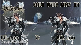 Dissidia 012 Duodecim: Final Fantasy- Squall Vs Squall Rough Divide Lucky Hit