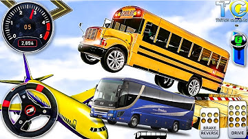 Mega Ramp Coach Bus Race Stunt | Best   Bus Race Stunt Game 2023 | New Android and iOS Games