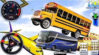 Mega Ramp Coach Bus Race Stunt | Best   Bus Race Stunt Game 2023 | New Android and iOS Games screenshot 4