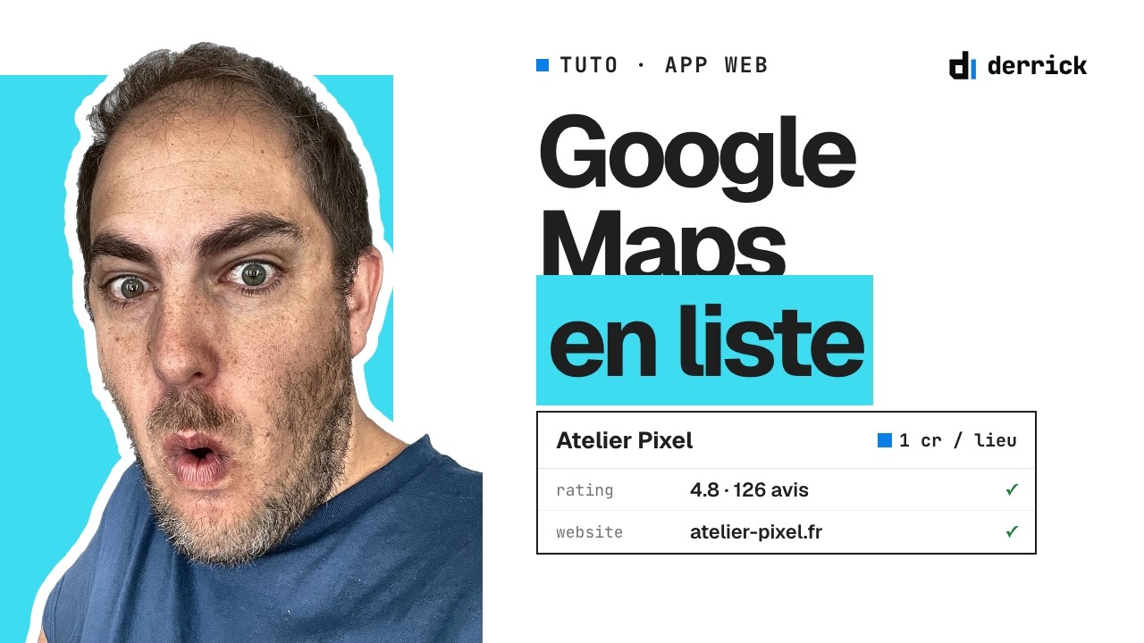 Scraper Google Maps : extraire des entreprises en liste (tuto)