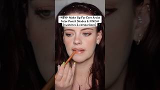 *NEW* Make Up For Ever Artist Color Pencil Shades & FINISH ✨ swatches&comparisons #MUFE #lipliner