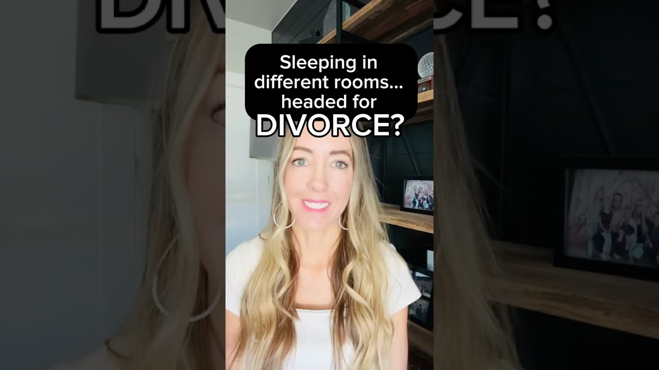 Is sleeping in different rooms mean your headed toward divorce?