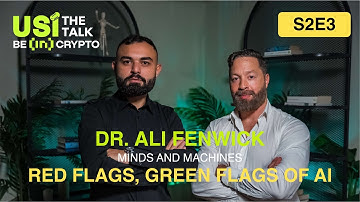 Dr.Ali Fenwick - Red Flags, Green Flags of AI | S2:E3 | Usi The Talk @Beincrypto #podcast