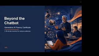 A Quick Introduction to CITL's Generative AI Fluency Certificate