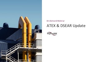 ATEX & DSEAR Update