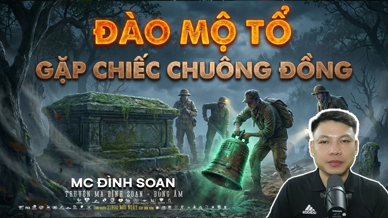 Truyện Ma : ĐÀO MỘ TỔ GẶP CHIẾC CHUÔNG ĐỒNG – RUNG 1 TIẾNG, NGƯỜI CHẾT TRỞ MÌNH | Đình Soạn mới 2026
