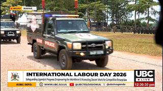 UPDF &amp; SFC COMMANDOS SWIFTLY DRIVE-OFF ARMY FLAGS AS VARIOUS SECURITY AGENCIES MATCH PARADE OUT