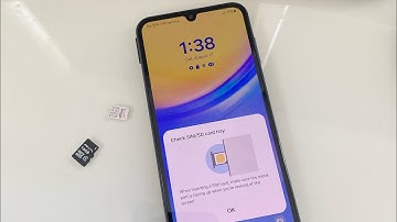 Samsung Galaxy A15 How to insert and remove SIM card & SD memory card