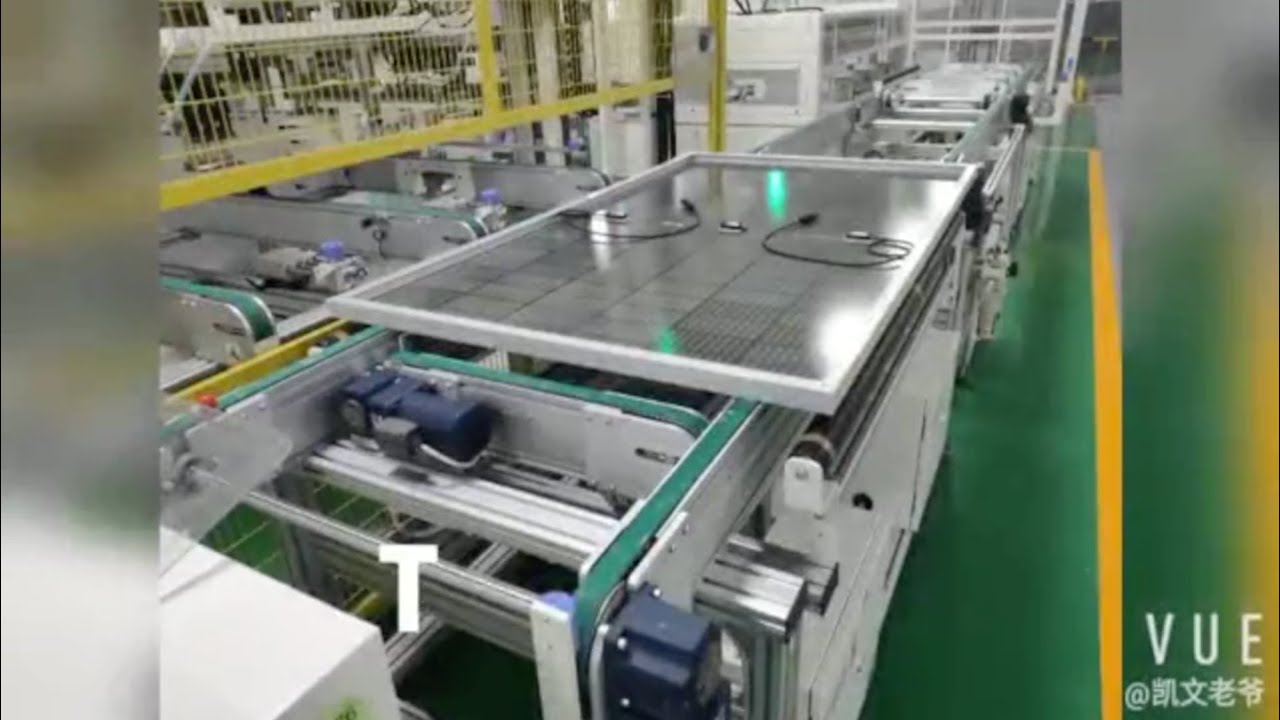 ¿Cómo se fabrica un panel solar bifacial de doble cristal? - YouTube