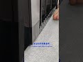Trackless tank chain folding diamond mesh door, shrinks without taking up space