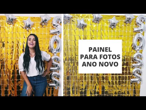PAINEL PARA TIRAR FOTOS NO ANO NOVO 