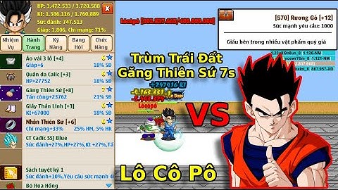 Ngọc Rồng Online | Trái Đất Ăn Rương Gỗ Cấp 12 Cần Bao Nhiêu Sức Đánh ? NRO Teamobi