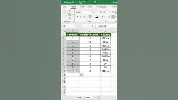 Generate Serial Number in Excel instantly 🔥 #excelfun