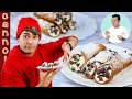 INTENTÉ una RECETA de BUDDY VALASTRO (CAKE BOSS) | CANNOLIS!