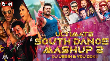 Ultimate South Dance Mashup - Vol. 2 | Malayalam x Tamil 2021 Mix | DJ Jerin & VDJ Goku