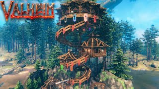 Valheim - The Unbreakable Tree House Outpost