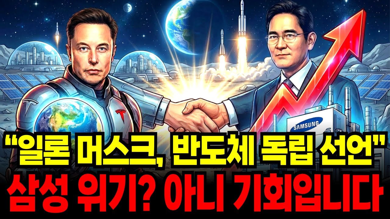 테슬라가 반도체를 직접 만든다고? 삼성전자 vs 머스크 패권 전쟁의 서막