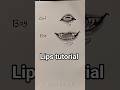 Lips tutorial ✏️ How to draw mouth 👄 #tutorial #drawingtutorial #lips #howtodraw #shorts #fyppppp