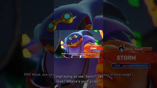 Silver and Storm Interaction - Sonic Racing CrossWorlds #sonic