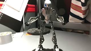 Bionicle Lego Stop-motion test clip / just shaking off the rust 