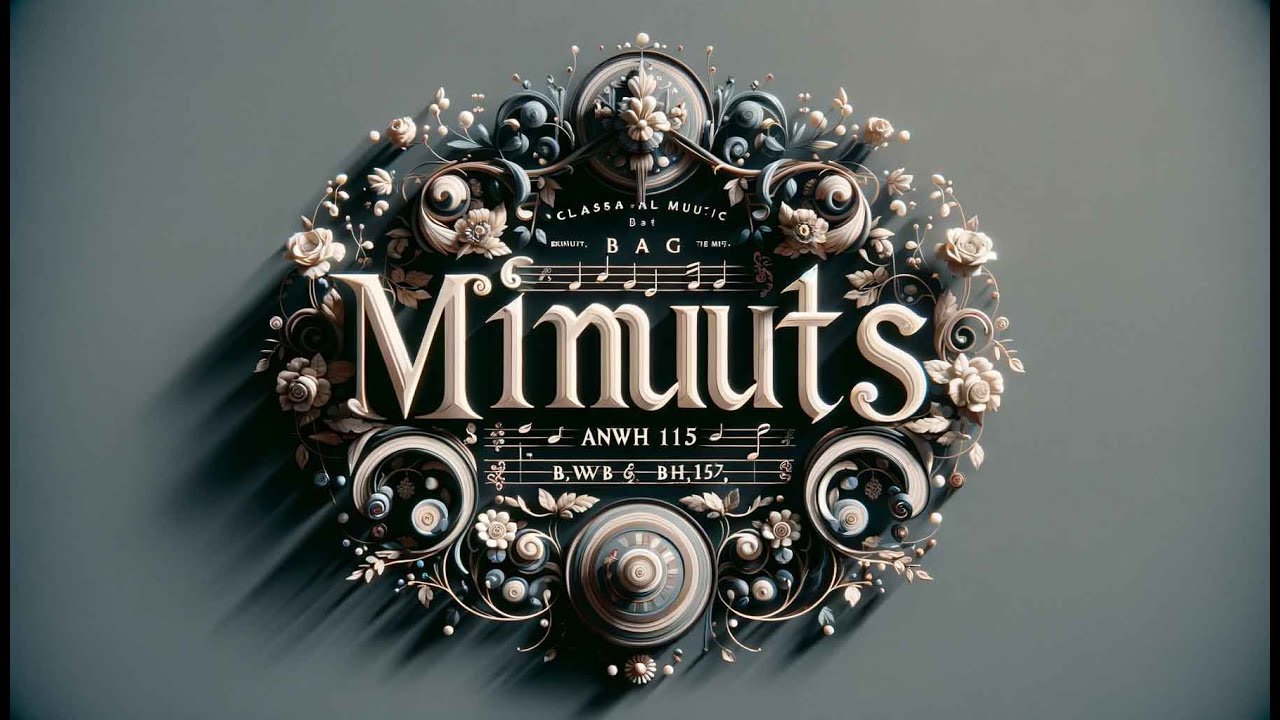 Captivating SerenadeBach's Minuet in G minor, BWV Anh115 Unveiled in