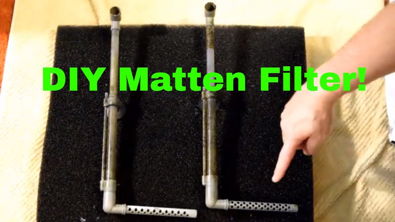 DIY Matten Filter Installed 125 Gallon Frontosa Colony Aquarium! YouTube