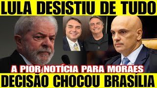 URGENTE - LULA ACABOU DE DESISTIR após FORTE PRESSÃO - MORAES ENTRA EM DESESPERO C AÇÃO POPULAR AGU