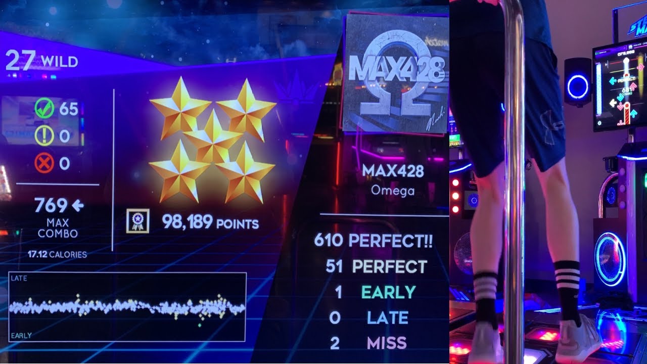WORLD'S FIRST MAX428 QUINT STAR!!!!! (Former WR) [StepManiaX]