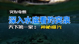 突发奇想，深入水底看趵突泉，天下第一泉：神秘曝光
