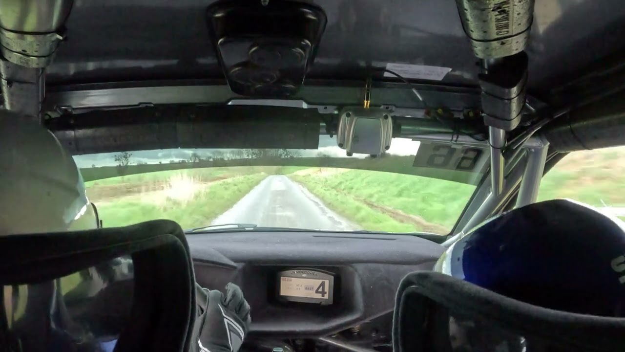 Rallye de Vervins 2024 - ES6 Le Landouzy - Citroën DS3 R3MAX ONBOARD