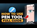 Infinite Design Pen Tool Tutorial (BEST FULL GUIDE) | How To Use Pen Tool in Infinite Design