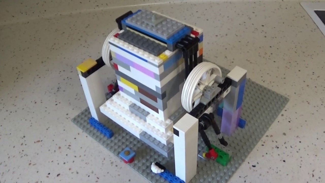 My LEGO big bourdon of Riverside Church NYC Revisited