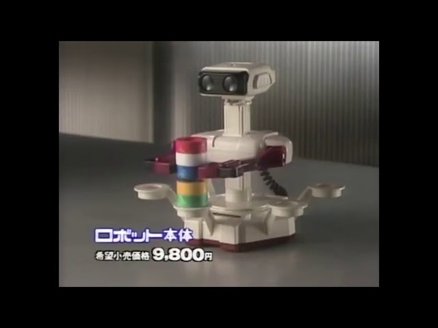 【動画あり】ファミコン ロボット用カセットブロックとジャイロ