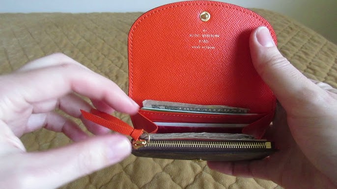 Unboxing the Louis Vuitton rosalie coin purse 💖 The pink inside