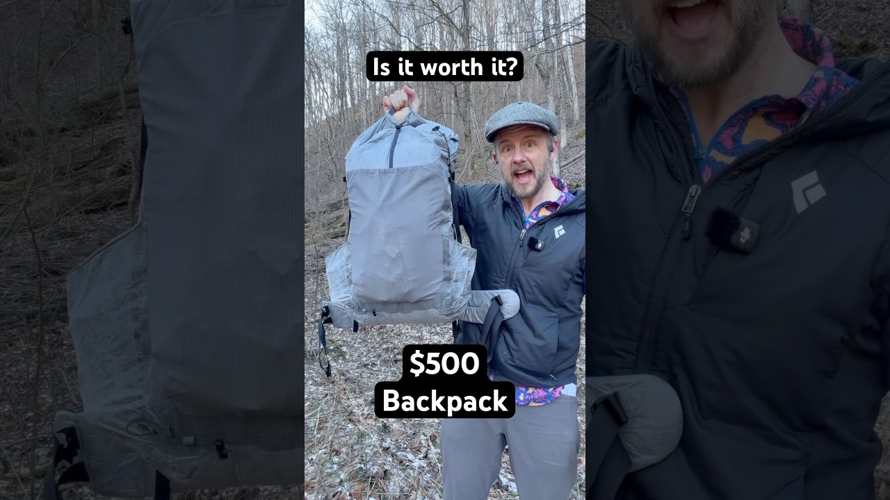 Is This $500 Backpacking Pack Actually Worth It? #outdoors #adventure #hiking