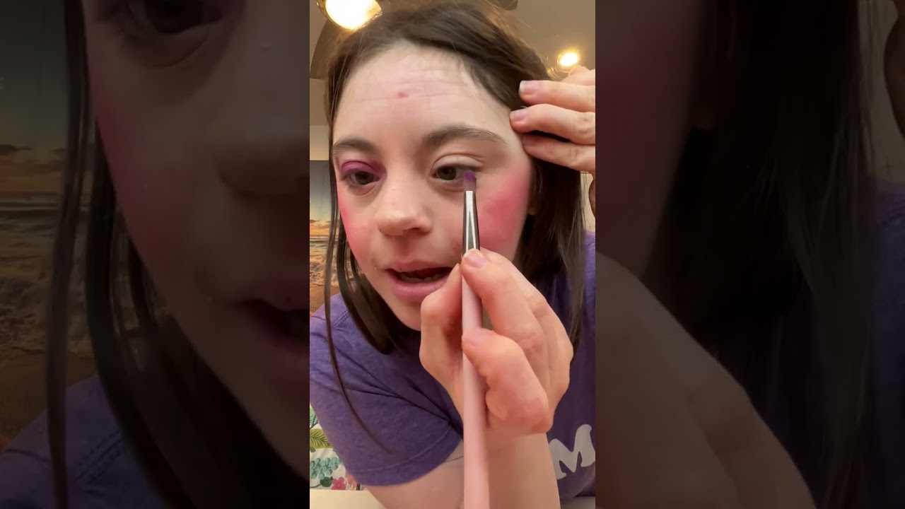 Макияж королевы Эльзы из мультфильма «Холодное сердце»