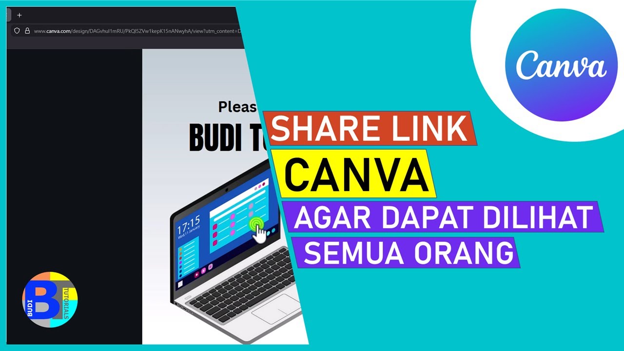 Cara Share Link Desain Canva agar Dapat Dilihat oleh Semua Orang