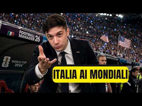 Video L'ITALIA VA AI MONDIALI 2026, SOSTITUISCO QUEL PIPPONE DI GATTUSO SU FOOTBALL MANAGER 26