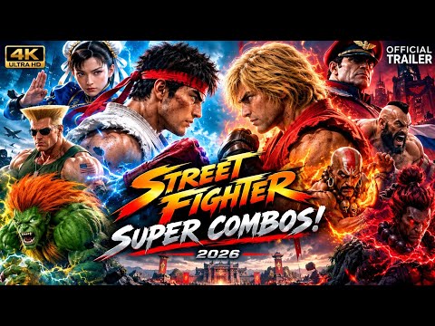 🥊 STREET FIGHTER: SUPER COMBOS | Official Trailer 2026 | Ryu, Ken, Chun-Li & Guile | 4K
