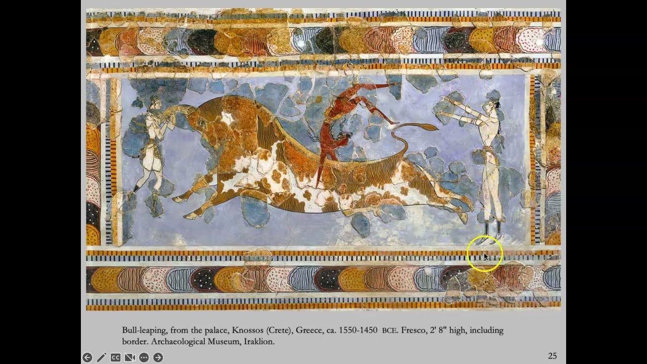 Bull Leaping fresco