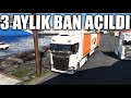 3 AYLIK BAN AÇILDIĞI GİBİ OYUNDAYIZ  !!!  ETS2 1.55 TRUCKERMP