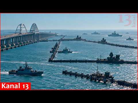 Crimean Bridge becomes a target for Ukrainian ballistic missiles; Russia strengthened the defense
