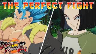 Dragon Ball FighterZ: Gogeta (SSGSS) Vs. Android 17 | Hardest Difficulty (PERFECT)