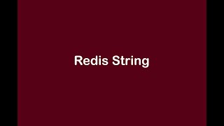 Redis string | Redis CLI Tutorial | Complete Course