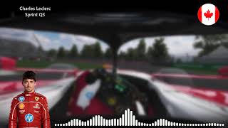 Charles Leclerc FULL TEAM RADIO After 2026 Canadian GP Sprint Qualifying!